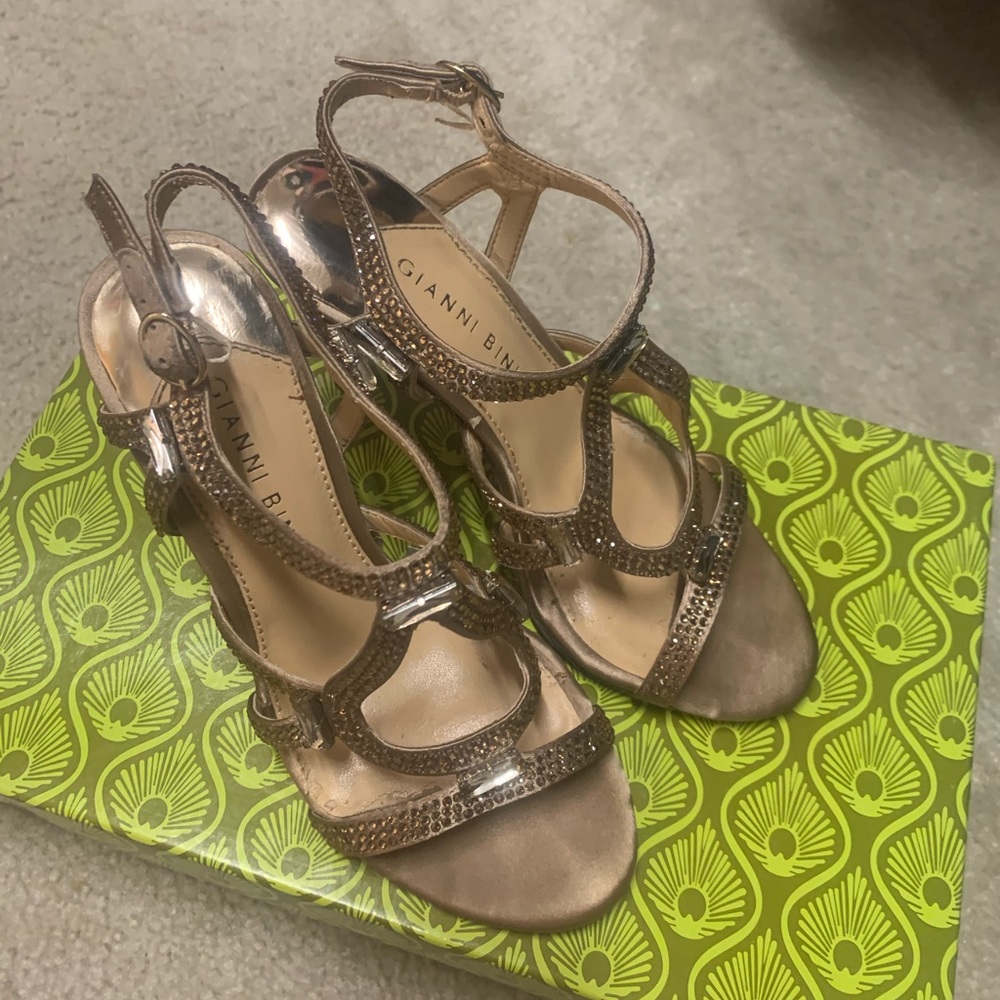 Gold Gianna Bini Heels